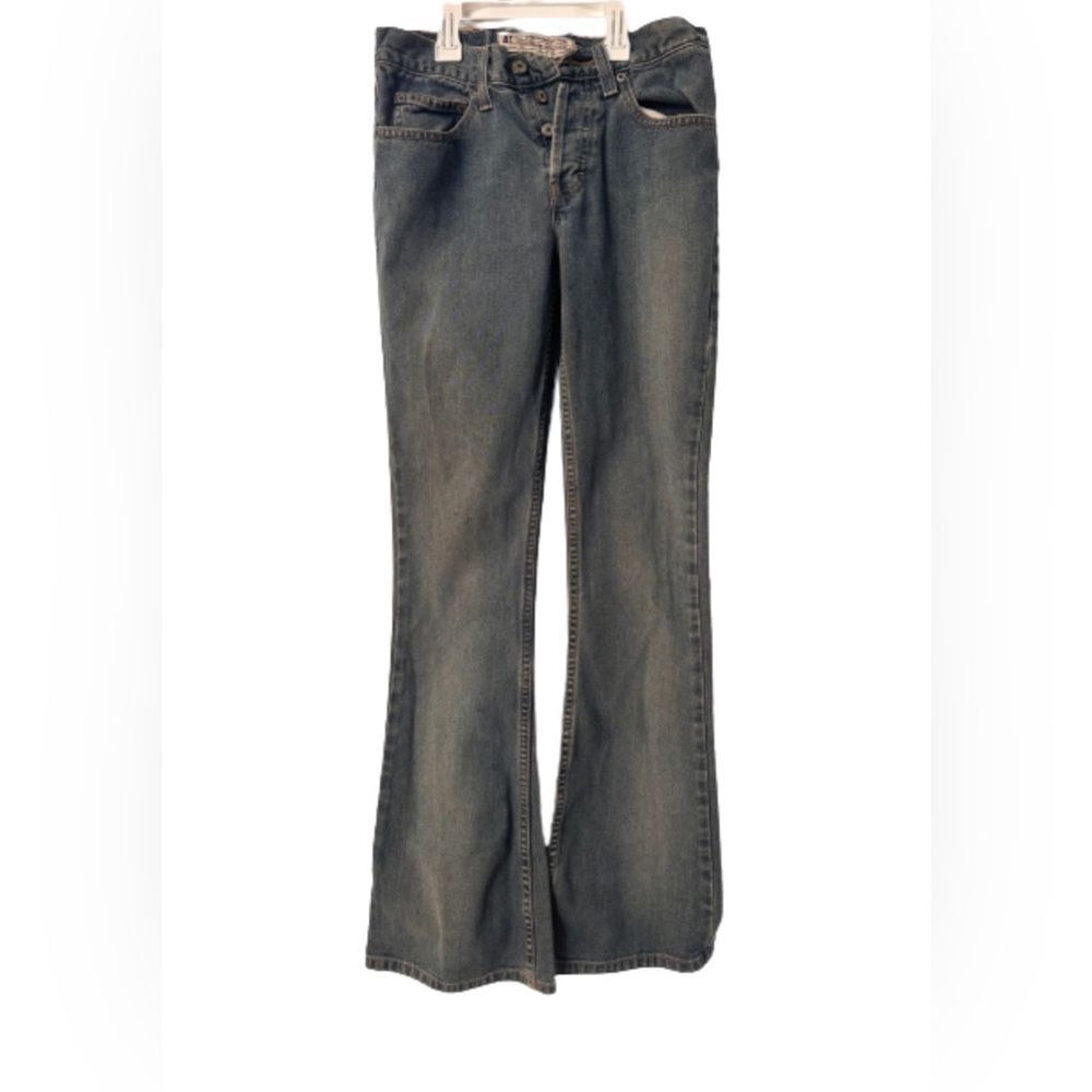 American Eagle Outfitters Blue Jeans Size 0 Regular Boot Stretch RN54485